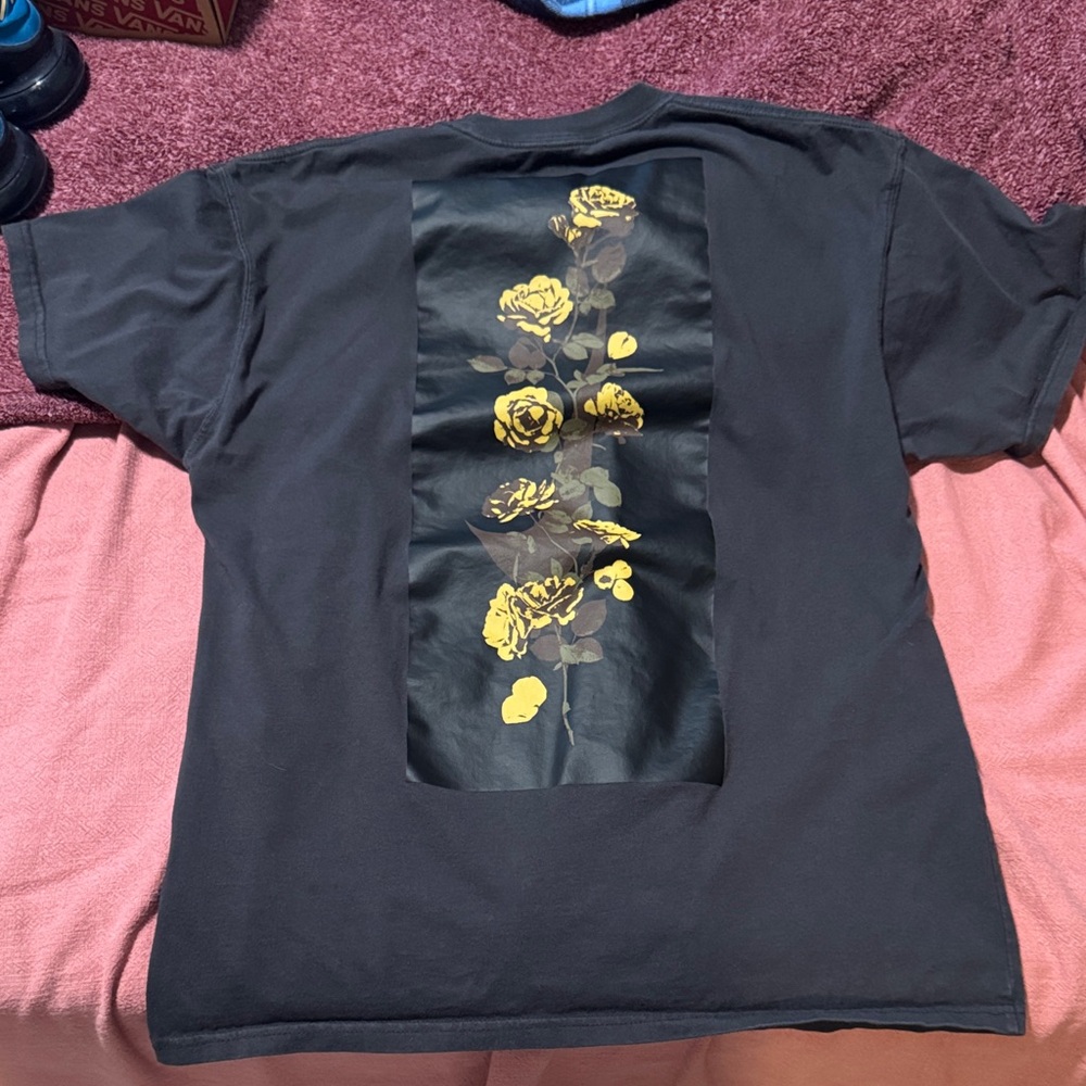 Nike Black Tee with Yellow Accent